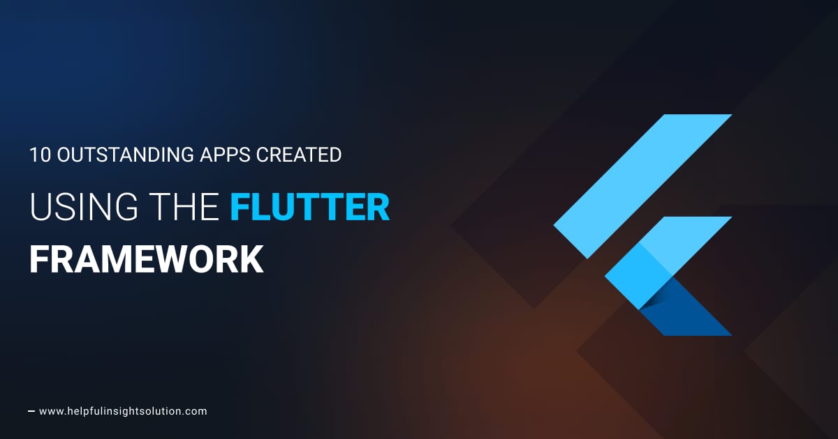 Flutter Framework For Mobile App Development
